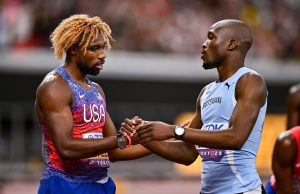 Noah Lyles Wins Gold Sends Message To Letsile Tebogo 300x194