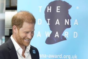 Prince Harry Visits Diana Award Promoting Social Action 300x200