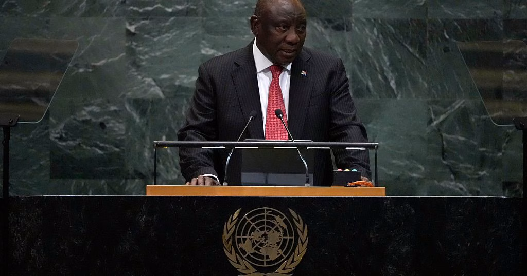 South Africa’s Ramaphosa urges end to trade weaponization