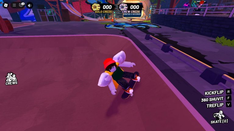 Skateboarding in Roblox The Takeover
