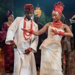 Temi Otedola shares stunning wedding photos captioned Mr and Mrs Ajibade
