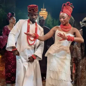 Temi Otedola shares stunning wedding photos captioned Mr and Mrs Ajibade