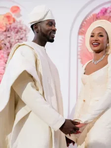 Temi Otedola drops father's name after marriage to Mr Eazi