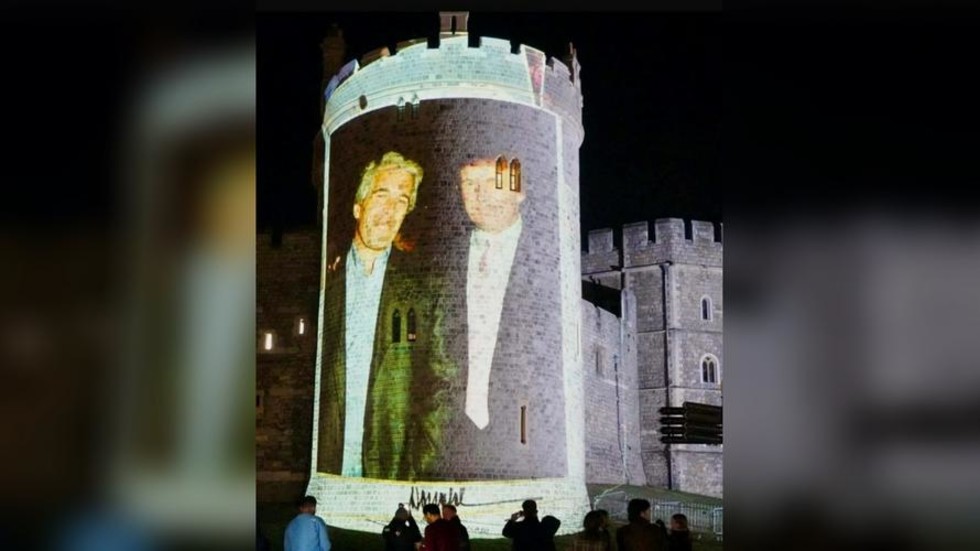 4 arrested after photos of Trump and Epstein projected onto Windsor Castle — RT World News