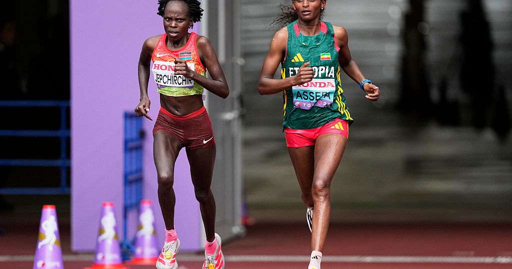Kenya's Peres Jepchirchir pips Ethiopia's Tigst Asset to gold in WCA Women's marathon in Tokyo