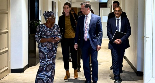 PHOTOS: WTO DG Okonjo-Iweala, Swiss Parliament Leaders Meet, Discuss Tariff, Trade
