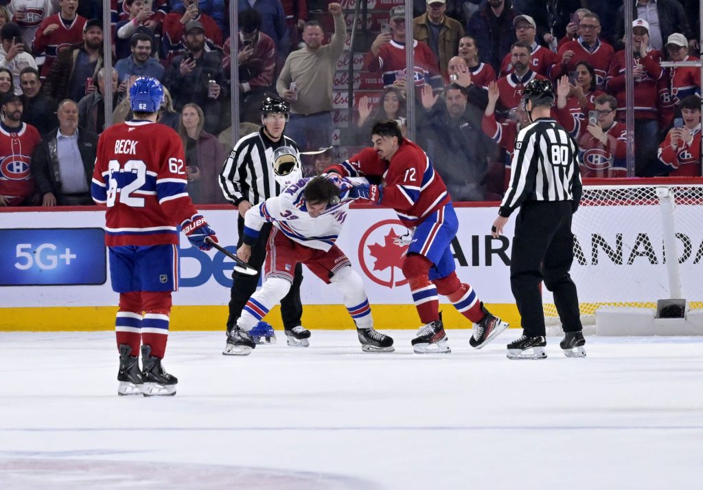 NHL: New York Rangers at Montreal Canadiens - Source: Imagn
