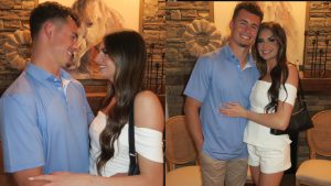 Ladd McConkey and Sydney (Image credit: Instagram/@sydney.mcconkey)