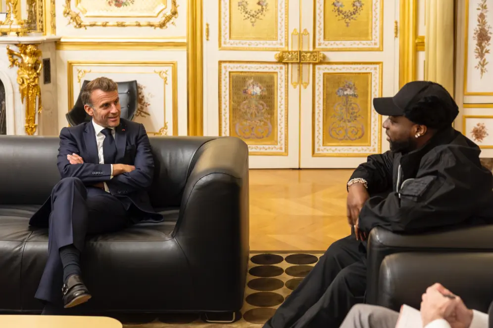 Davido meets Emmanuel Macron to discuss global progress Davido reveals purpose of his meeting with French President Macron