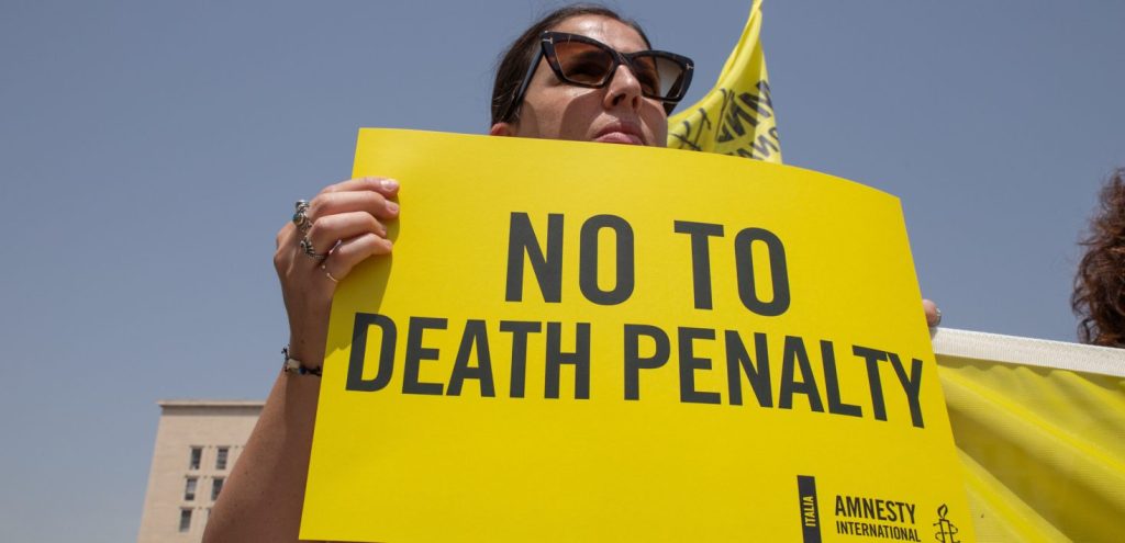 Amnesty International advocates abolition of death penalty