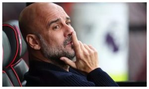 Guardiola Blames Referee For Man City Defeat 300x180