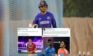 Fans share memes after learning about India
