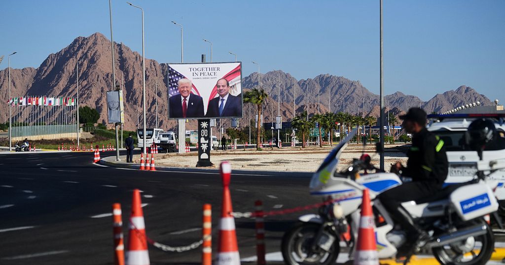World leaders gather in Sharm el-Sheikh for Gaza peace summit