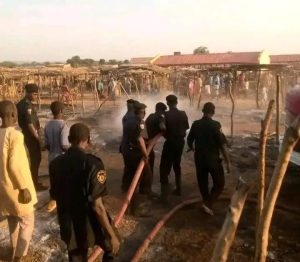 Kano Market Fire Destroys 529 Stalls 300x262