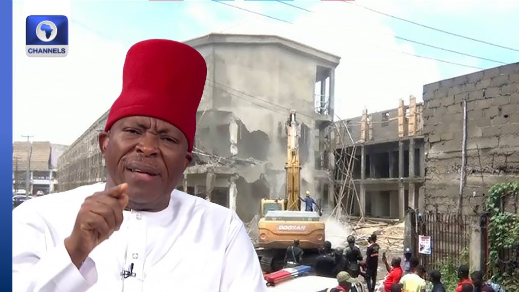Senator Umeh Slams Lagos Demolition As 'Illegal Action' • Channels Television