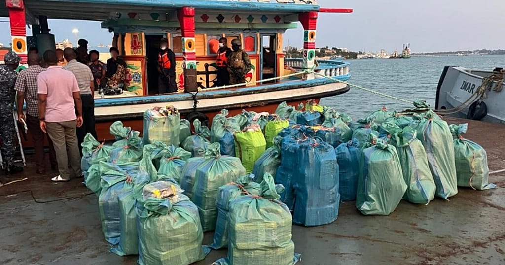 Methamphetamine seizure: Kenya intercepts 1 tonne in high-seas bust INTERPOL, Kenya seize over one tonne of meth in Indian ocean bust