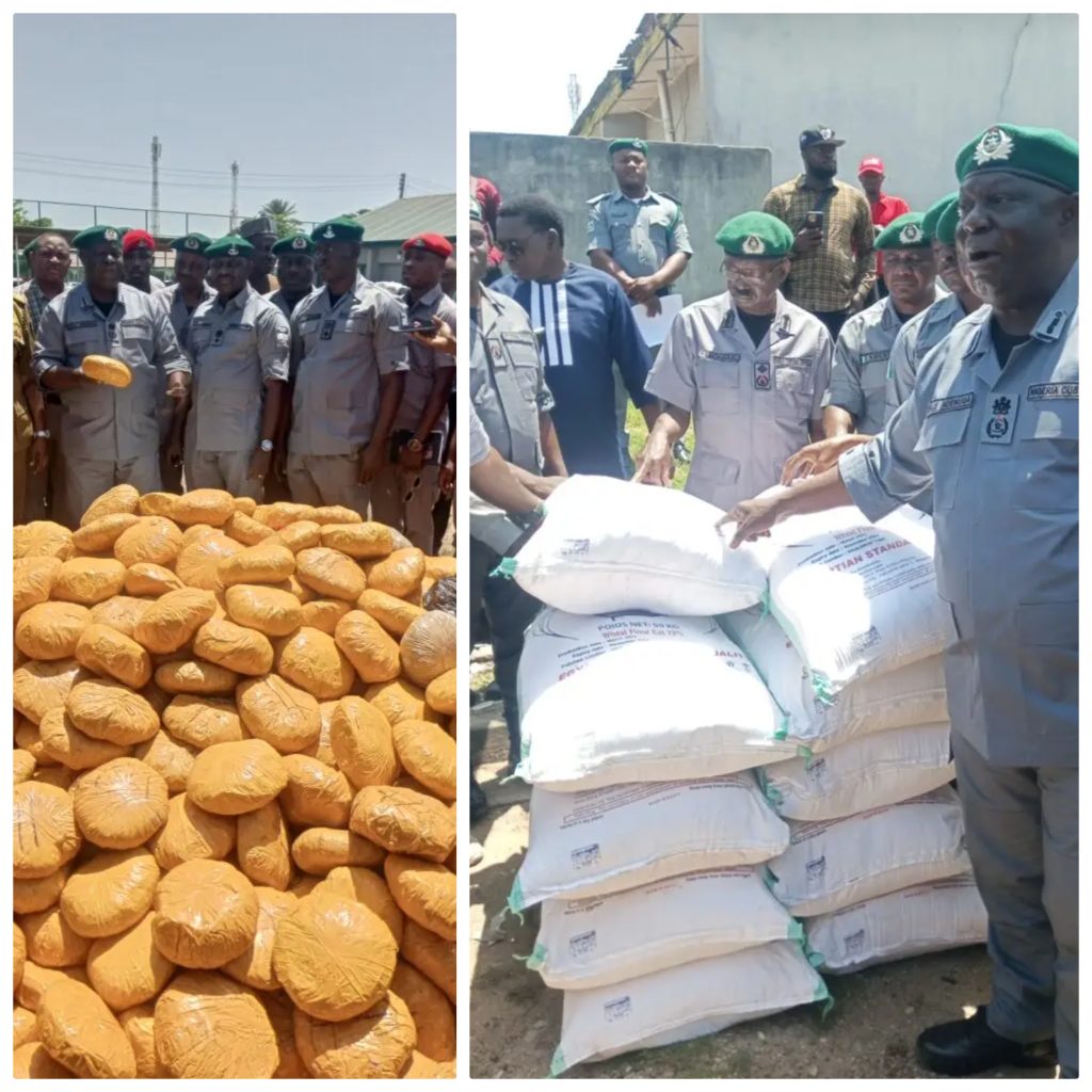 Nigerian Customs intercepts 5 trucks of expired flour from Egypt — Daily Nigerian