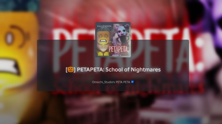 PetaPeta: School of Nightmares loading screen