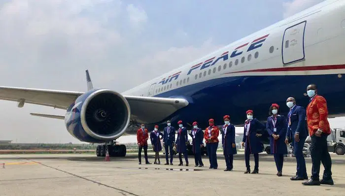 Air peace flight aborts take-off in Abuja after engine failure