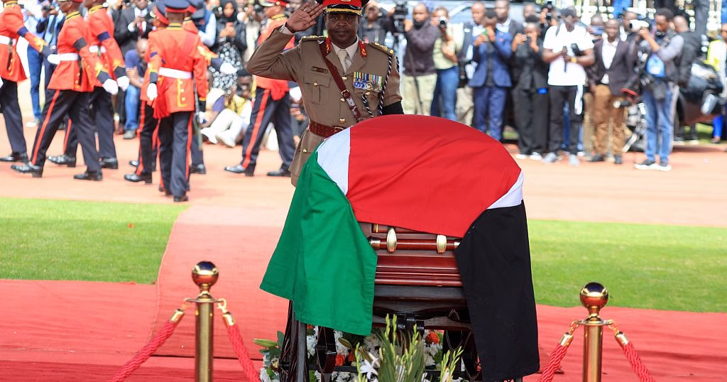 Kenya holds state funeral for Raila Odinga