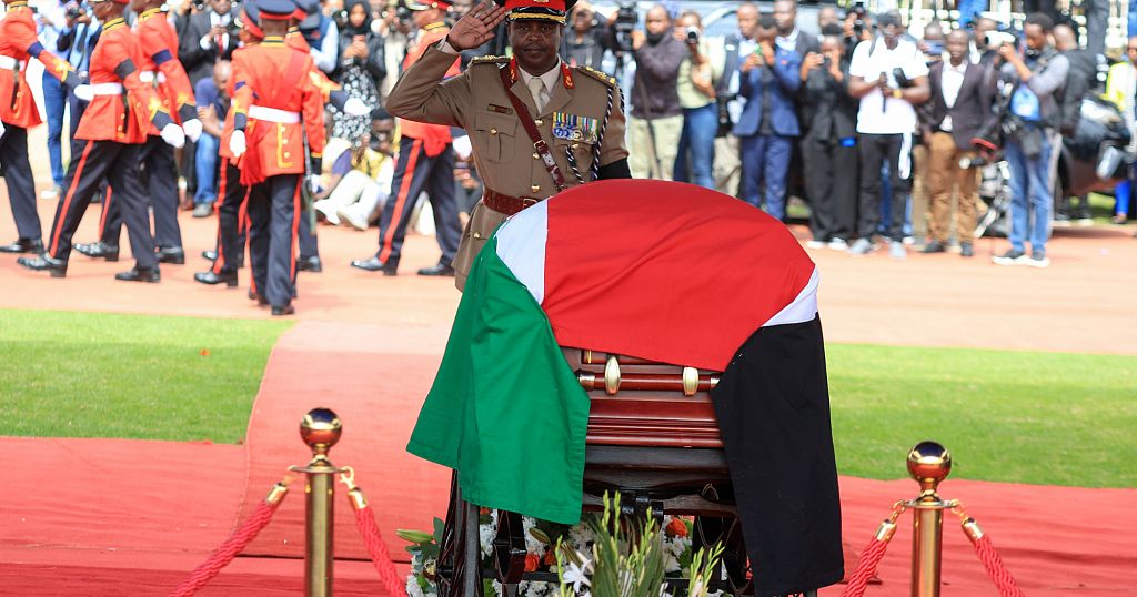 Kenya holds state funeral for Raila Odinga