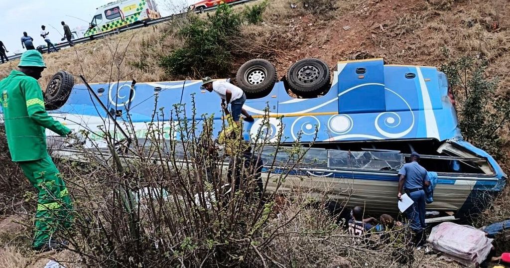 42 dead in South Africa Limpopo bus crash