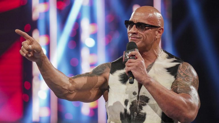 The Rock was last seen in WWE at Elimination Chamber 2025! (Credits: WWE.Com)