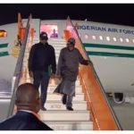 Tinubu arrives Rome for security summit