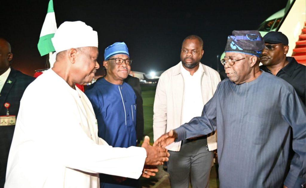 Tinubu returns to Abuja after 10-day working visit to Lagos — Daily Nigerian