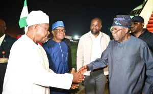Tinubu Returns To Abuja After Lagos Visit 300x185