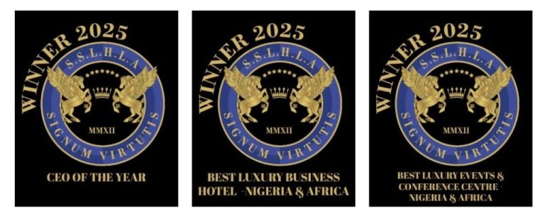 Transcorp Hotels Plc secures triple honours at the prestigious Seven Star Luxury Awards