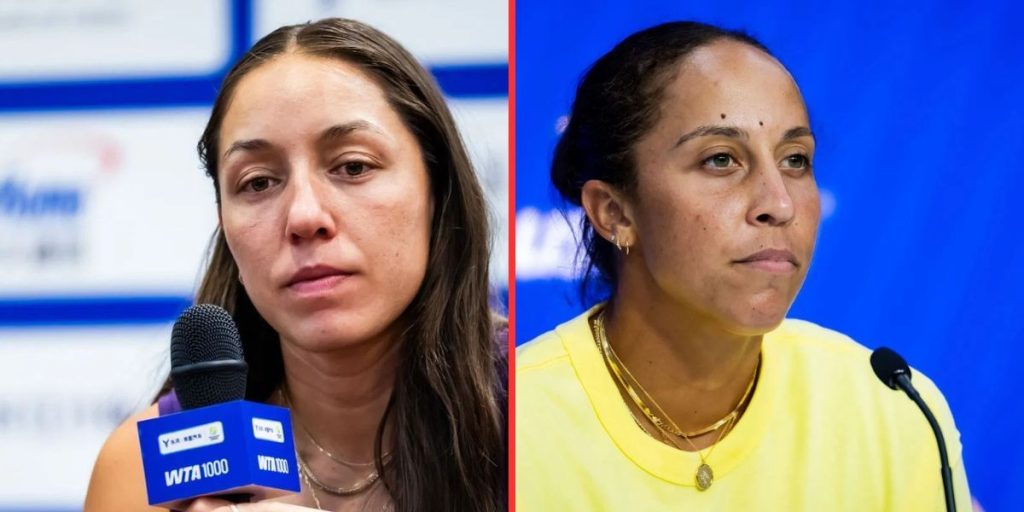 error code: 524 Jessica Pegula (left), Madison Keys (right), Sources: Getty