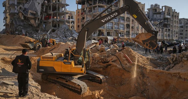 Gaza: Hamas expands search for hostages' bodies with help from Egypt