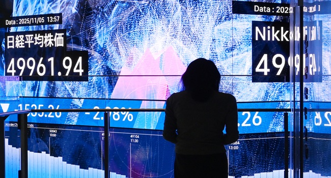 Tech Selloff Drags Stocks Down On Ai Bubble Fears • Channels Television