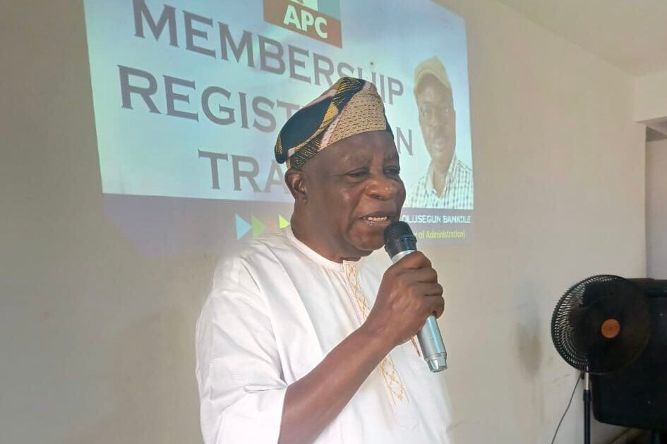 APC Kicks Off E-Registration Training in Ogun State Ogun APC begins e-registration ahead of 2027 elections