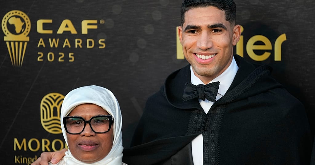 2025 CAF Awards: Achraf Hakimi Wins African Ballon D’Or
