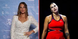 Aryna Sabalenka (left and right), Sources: Getty