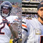 Caleb Williams x DJ Moore collage