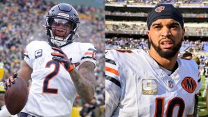 Caleb Williams x DJ Moore collage