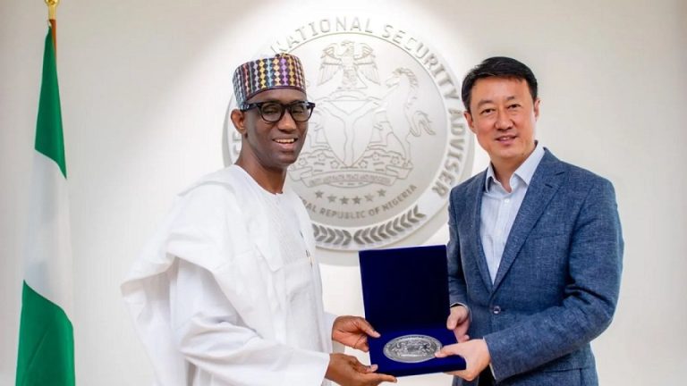 China to support Nigeria's fight against terrorism, says Chinese ambassador after meeting with Ribadu — Daily Nigerian
