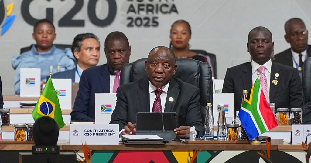 G20 summit in South Africa adopts declaration despite US boycott