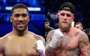 Fans on Anthony Joshua (left) and Jake Paul (right) reportedly booked for a fight. [Images courtesy: Getty Images]