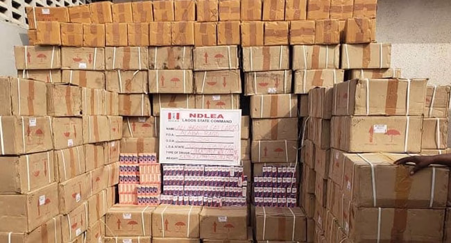 NDLEA busts illicit drug warehouse, recovers N6.7bn opioids — Daily Nigerian