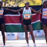 Obiri breaks NYC marathon record as Kipruto wins closest finish