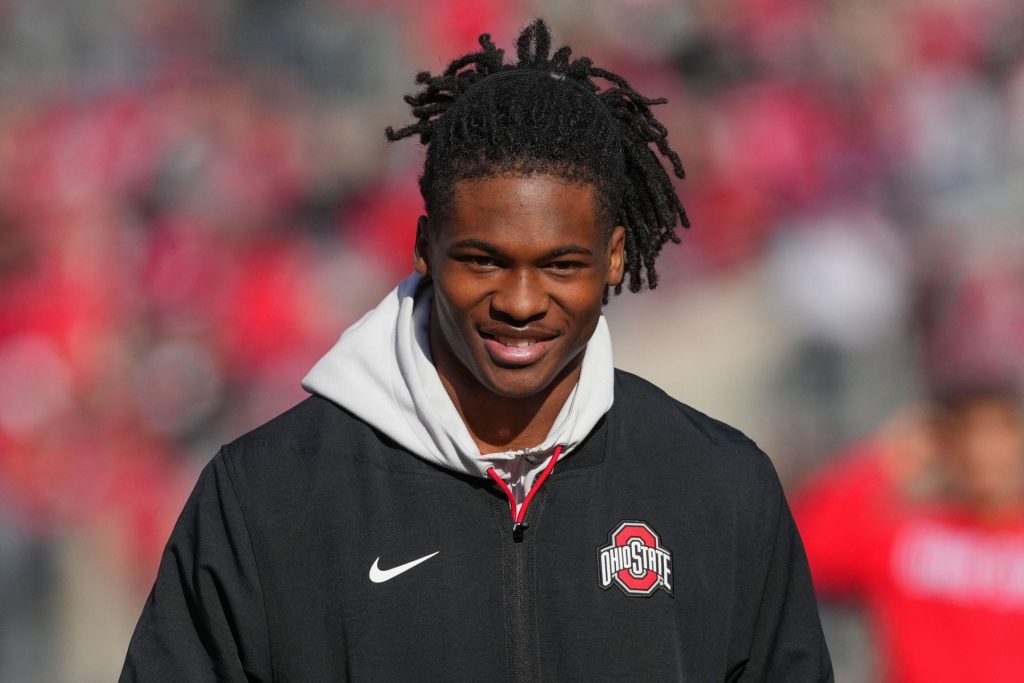 Ohio State touchdown controversy sparks outrage Rutgers v Ohio State - Source: Getty