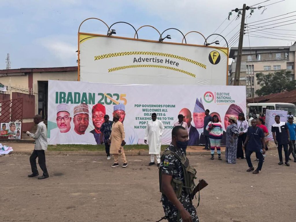 PDP convention set to kick off as party welcomes Govs, delegates to Ibadan