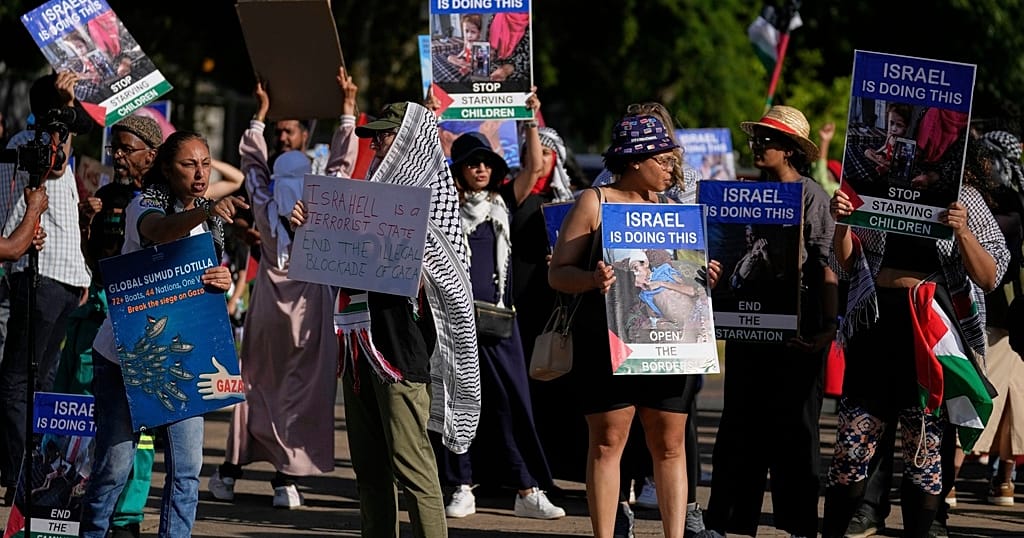 South Africa says charter flight carrying Palestinians is part of plan to empty Gaza