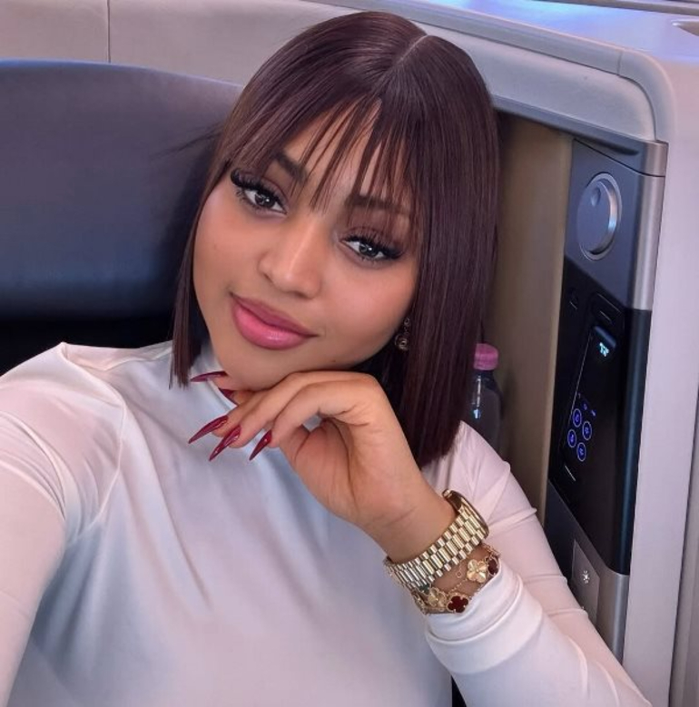 'I give up, I will go back' - Regina Daniels breaks down in tears