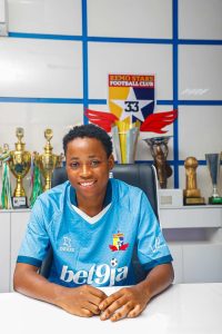 Remo Stars Sign Midfielder Mega Cynthia From Bayelsa Queens 200x300