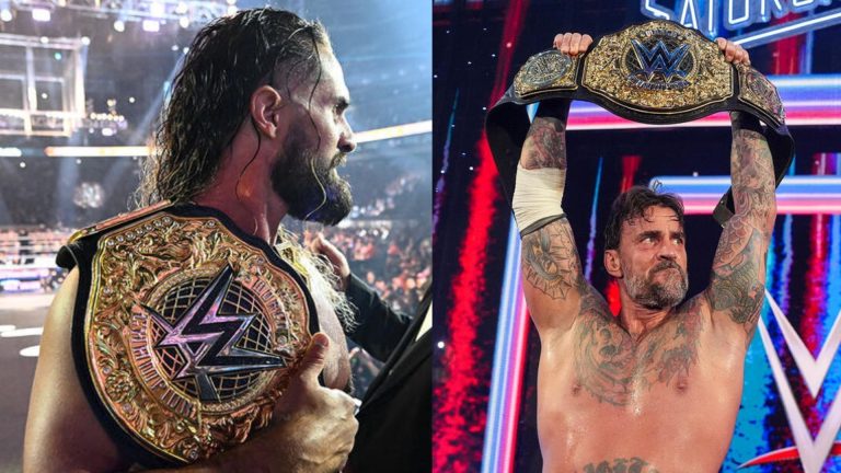 Seth Rollins and CM Punk (Image Credits: WWE.com)